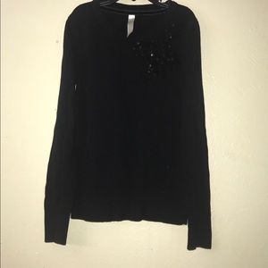 Cherokee,girls black sweatshirt. Size large.